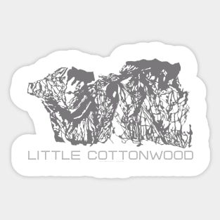 Little Cottonwood Canyon 3D Sticker